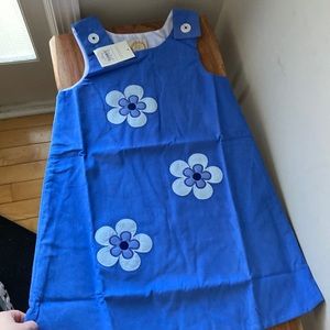 TBBC Beaufort Bonnet Juliet Jumper romper corduroy flower Barbados Blue girls